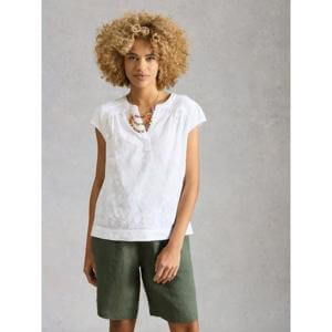 White Stuff Amelia Emb Top